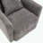 Chenille Fabric Swivel Barrel Chair-660941820