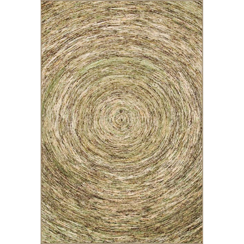 Tapis tissé lavable à la machine, Sous-tapis rond 3 pi 3 po inclus