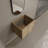 Wall Mounted Bathroom Vanity With Soft Closing Doors Without Sink