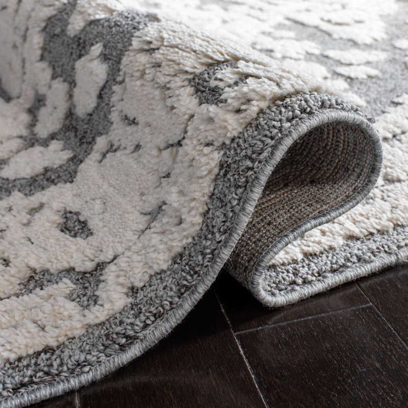 Tapis oriental à poils longs Martha Stewart Lucia Performance, Rectangle 2 pi 6 po x 3 pi 9 po