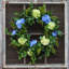 Couronne en soie Hydrangea-2088018183