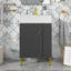 Ensemble de meuble-lavabo simple 21,6 po avec plateau en céramique-61475228-55531530