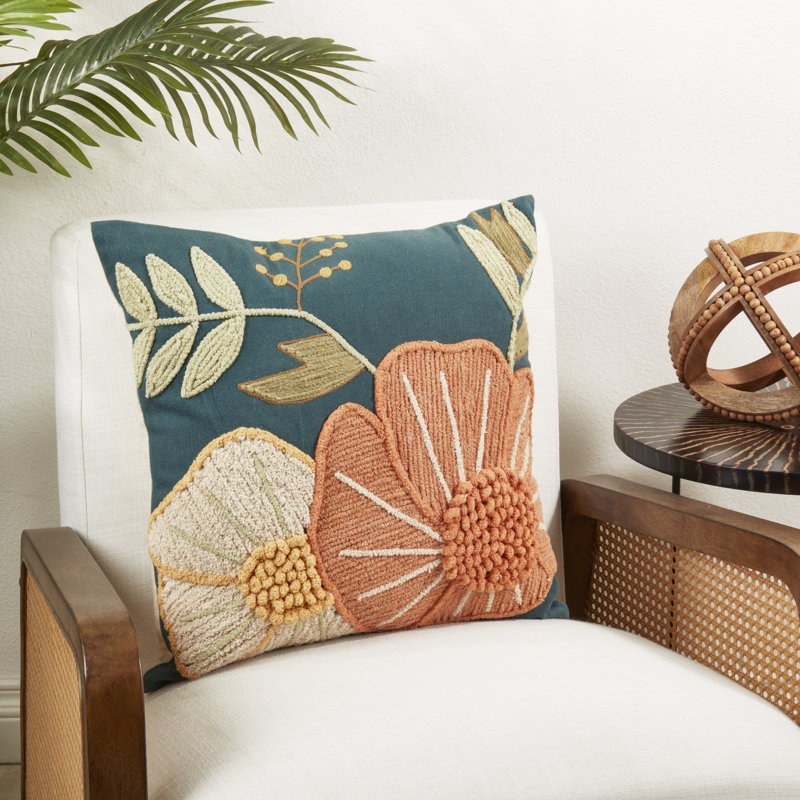 Coussin décoratif en duvet Blossom Burst