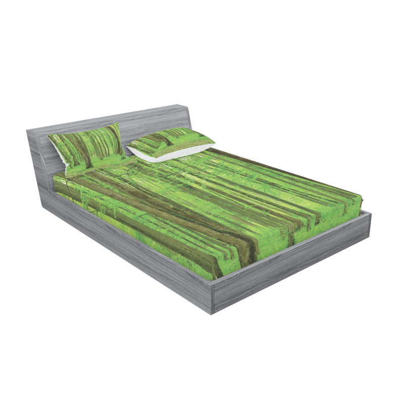 Microfiber Sheet Set, Full Sheet Set with Fitted Sheet