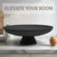 Decorative Bowl, Modern Resin Pedestal Bowl For Home Decor, Stylish Fruit Bowl For Kitchen Counter, Chic Key Holder For Entry Table-2062848576