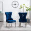 Chaise en velours touffeté Montura-922211273
