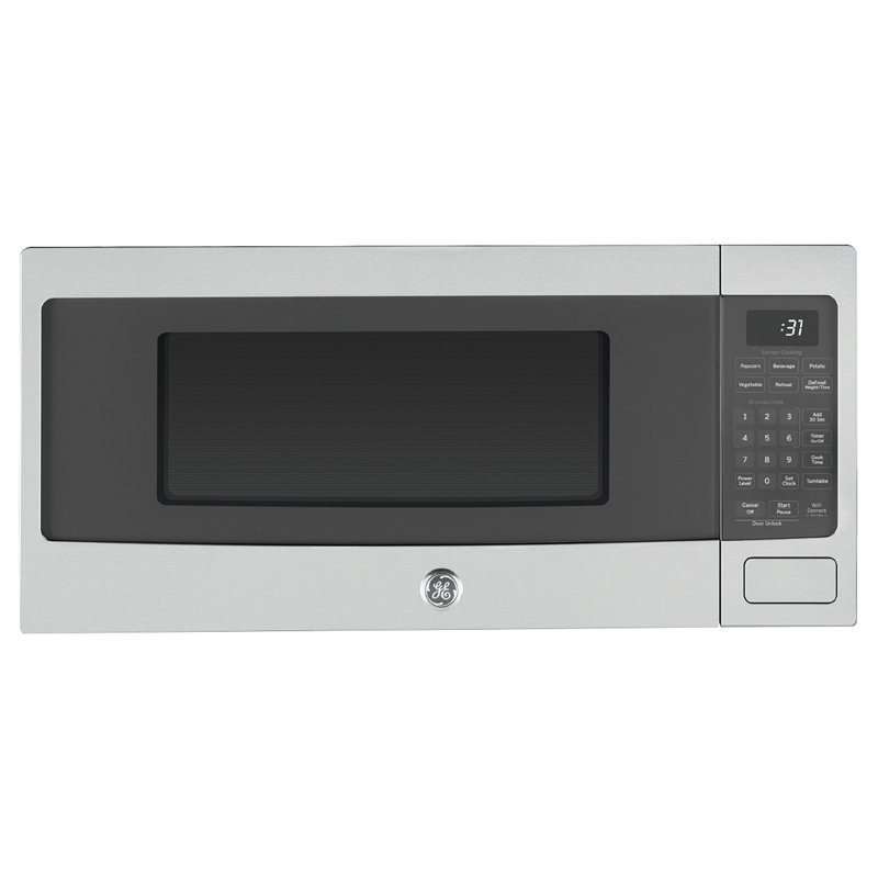 GE Profile 1.1 Cu. Ft. Countertop Microwave Oven, Stainless Steel
