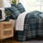 Vilano Microfibre Plaid Quilt Set-564131627-564032109