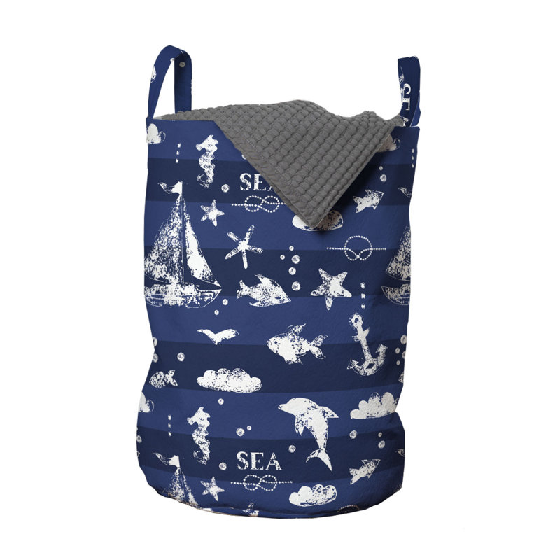 Fabric Laundry Bag with Handles