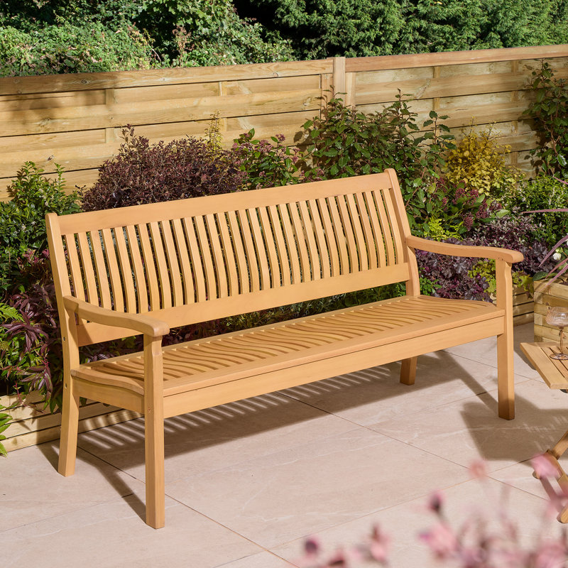 Rowlinson Farnham Bench, 87cm H x 161cm W x 72cm D