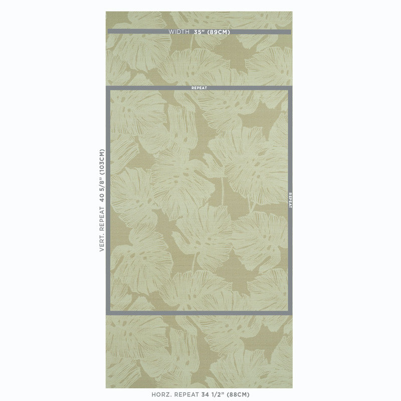 Papier peint en sisal Del Coco, Sable