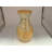 Zorigs Floor Vase, 18 Inch Mosaic Vase – Tall Cylinder Made of Terracotta with Yellow Tan Glass Mosaic Pieces – Handcrafted Decorative Home Décor Accent Piece for Bedroom, Living Room, Office