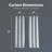 Brookstone Percy Blackout 2-Panel Window Curtain Set-124406048