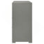 Commode 6 tiroirs ultrabrillante