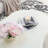 Cloud Dream Modern Nordic Side Table, Irregular Shape Accent Table for Living Room, Space-Saving Small End Table with Sleek Design, Minimalist Bedroom & Apartment Furniture