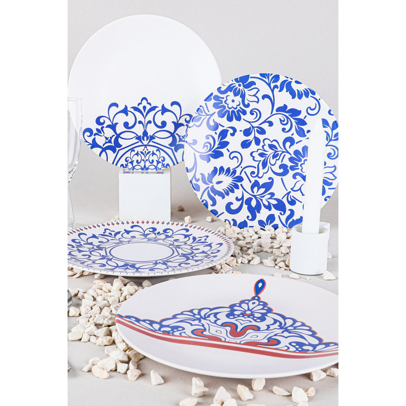 Ensemble d'assiettes à dîner 4 pièces Spoten