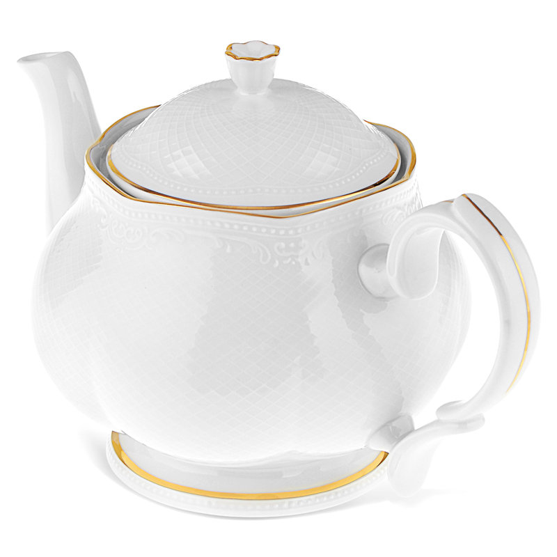 Marlow Home Co. Eubank No Pattern Teapot