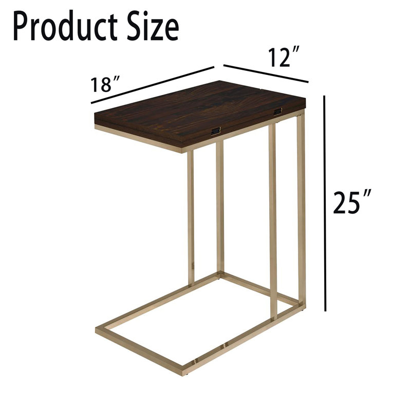 C Shape End Table