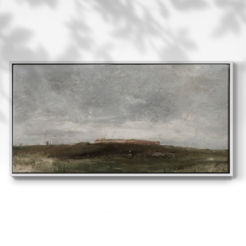 Série paysage - MCxx - Toile tendue avec châssis encadré - Prêt à être accroché, H 25 po x l 49 po