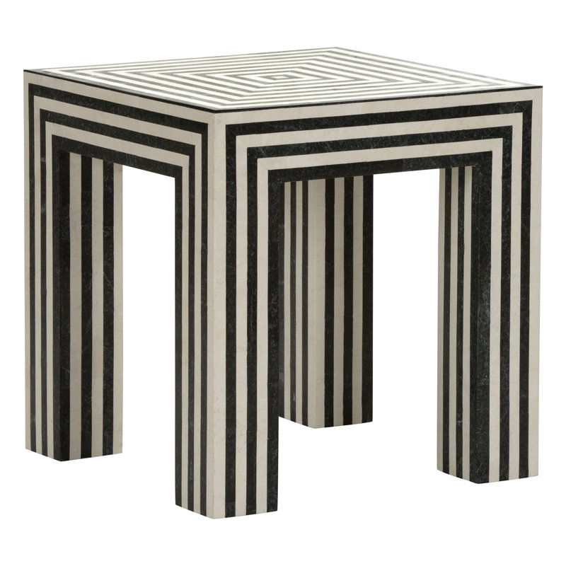 Positano Stone End Table