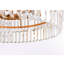 Lustre tambour en cristal 6 lumières Machela