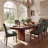 Upholstered Wood Dining Chair-1401051654