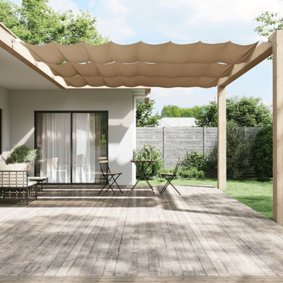 Amileo Vertical 2m W x 12m D Patio Awning