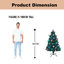 Lighted Artificial Christmas Tree-1226874224