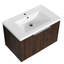 Meuble-lavabo moderne avec portes à fermeture en douceur de 72 po et lavabo en résine, armoire de 30 po et 12 po, tablette de rangement supplémentaire, portes en noyer, petites tablettes, armoire-120961995-120961994