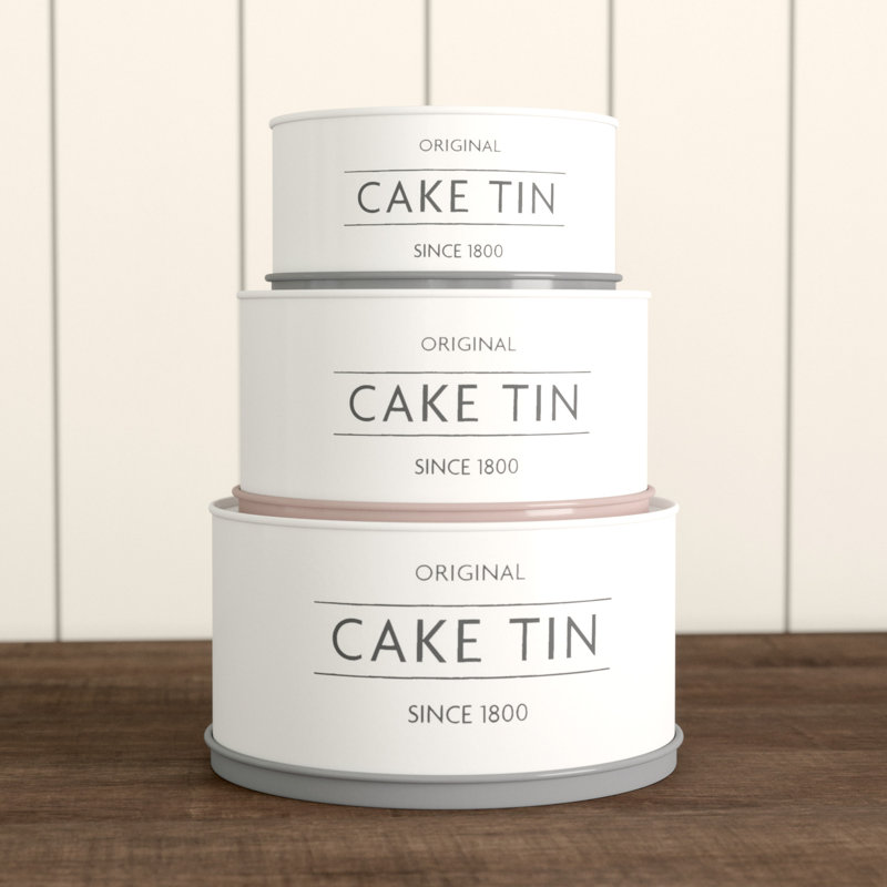 Innovative Kitchen 3 Piece Cake Tin Set