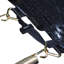 Grand trampoline d'extérieur 14 pi - Enceinte de sécurité intérieure, échelle, couvre-ressort en PVC, noir et bleu élégant