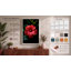 Glowing Hibiscus Botanical - Wrapped Canvas-72729093-72729339