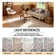 Machine-washable pink carpet Bohemian floral carpet