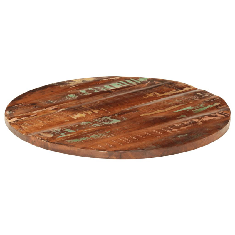 Marimon Solid Wood Table Top, 2.5cm H x 80cm W x 80cm D, Multicolour
