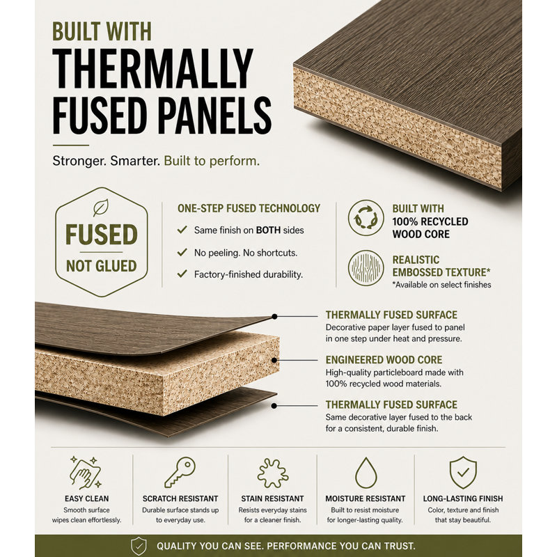 Suad Platform Bed - Easy Assembly, No Box Spring Required, Queen, Beige