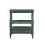 Table de chevet rectangulaire en bois l 23,75 po avec tablette ouverte et tiroir