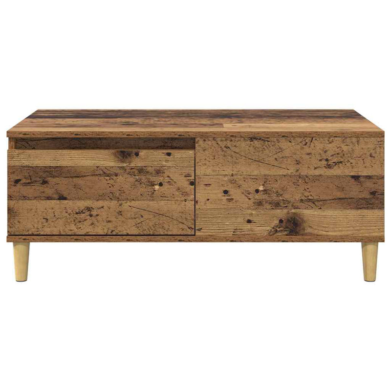 Coffee Table with Storage, Old Wood