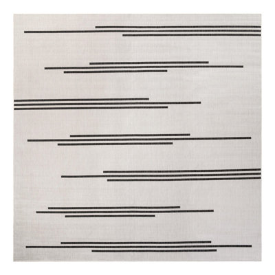 Leonardville Striped Indoor/Outdoor Area Rug