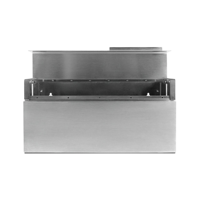 Boîte aux lettres murale, Argent, H 7 po x l 14,6 po x P 4,50 po