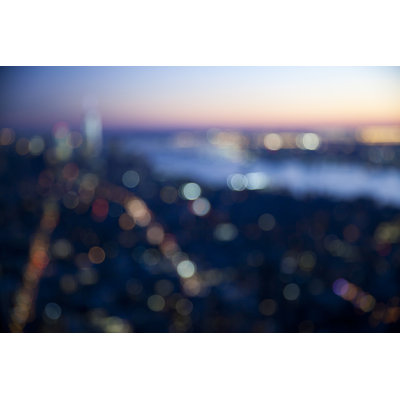 Bokeh Lights - Wrapped Canvas Print
