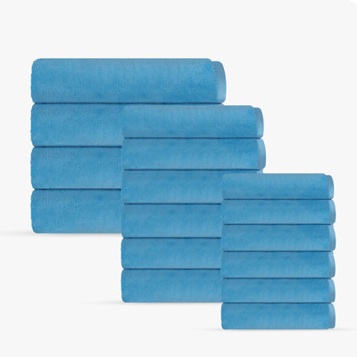 Ensemble de serviettes turques Mac 16 pièces