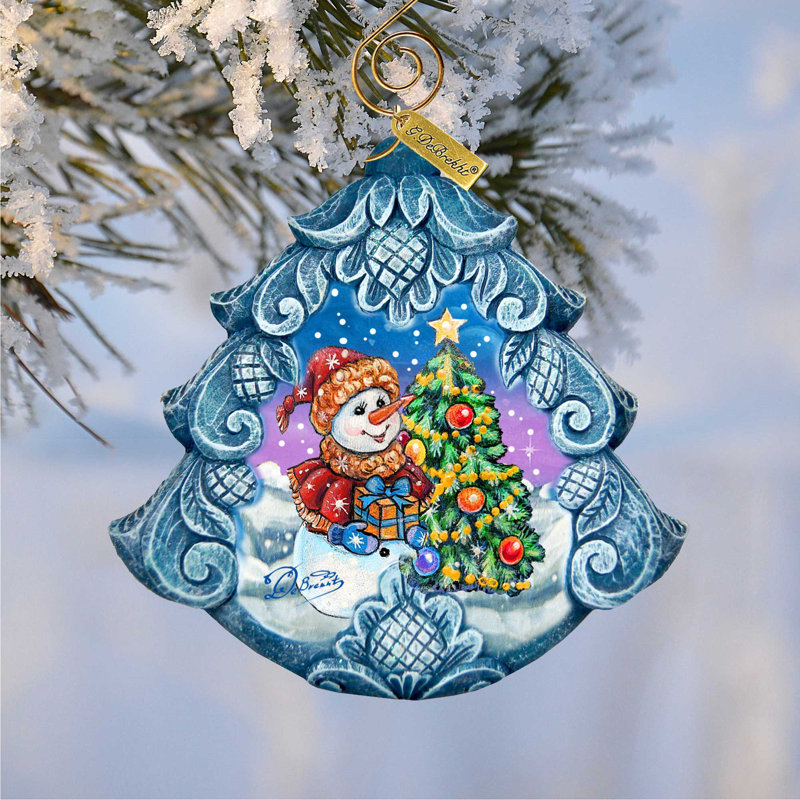 Treasured Memories 3'' Handmade Resin Hanging Figurine Ornament