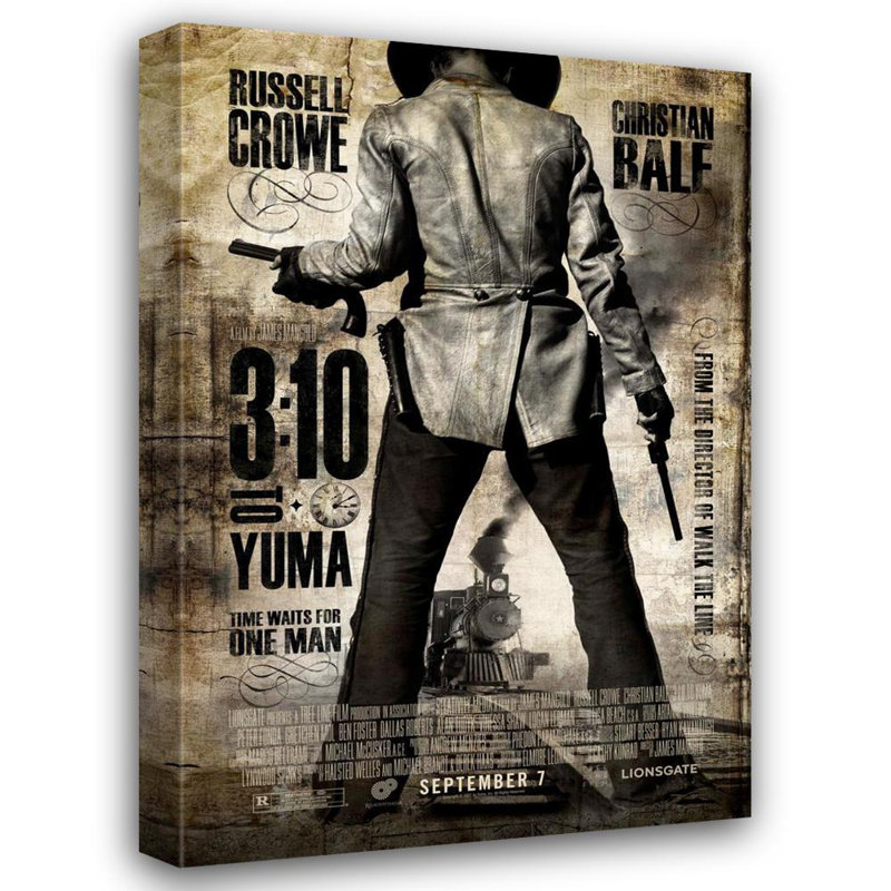3:10 to Yuma, 18" H x 12" W