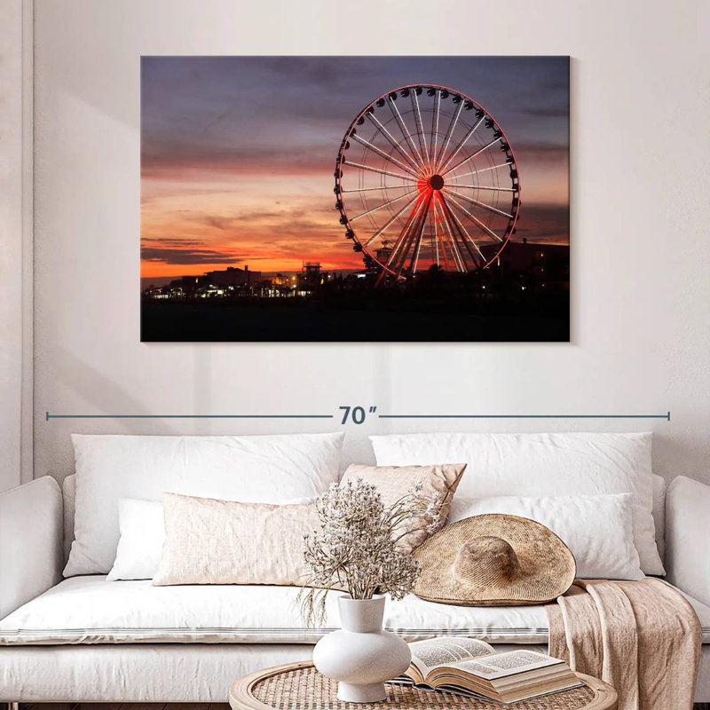 Grande roue de Kerner à Myrtle Beach, H 32 po x l 48 po