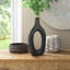 Cut-out Vase, Paulownia Woo, Decorative Rustic Vase for Wedding Centerpieces and Tabletop Decor-358771421