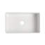 Évier de cuisine en argile réfractaire durable, style maison de campagne blanche 36 po
