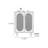 20 Pair Shoe Storage Cabinet-99007416