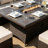 Bozhana 9 - Person Patio Dining Set with Rectangular Table , Cushions Included