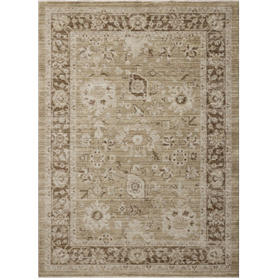 Amber Lewis x Loloi Rutherford Bark / Khaki Area Rug