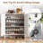 20 Pair Shoe Storage Cabinet